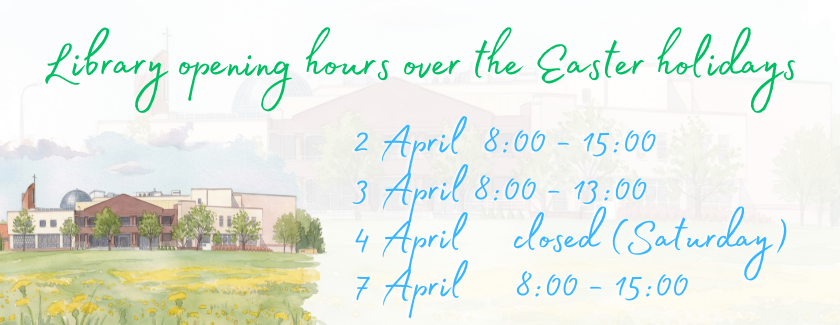 opening hours 02.04.2026 - 07.04.2026